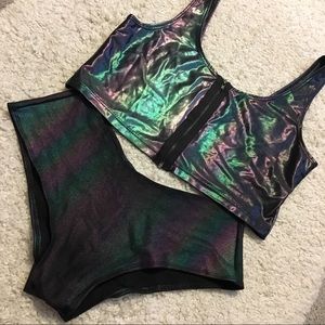 UO Rave Festival Crop Top